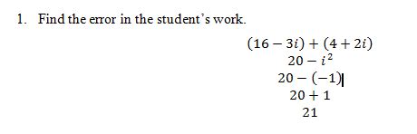 Image result for Adding and Subtracting Complex Numbers