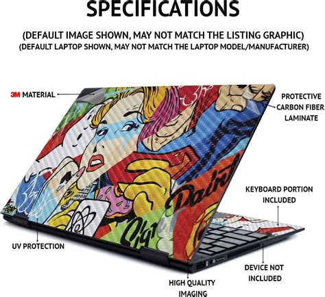Buy MightySkins Carbon Fiber Skin Compatible with Lenovo IdeaPad Flex 5 ...