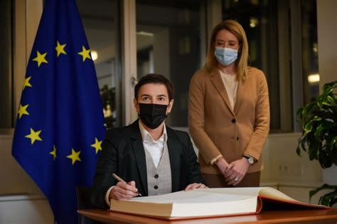 Von der Leyen: Good meeting with Prime Minister Brnabic PHOTO - B92