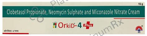 Orkid 4 Plus Cream 15gm - Save 67% on Substitute Medicine