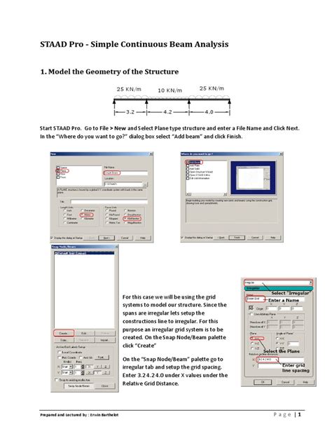 Image result for Design Concrete Beams Example for STAAD.Pro 2004 Tutorial