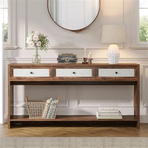 Tribesigns 59-Inch Console Table with 3 Drawers, India | Ubuy