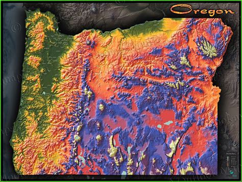Topographic Map Of Bend Oregon - map : Resume Examples #Wk9yGdLV3D