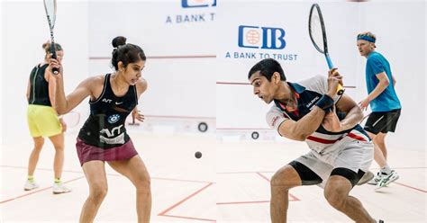 Saurav Ghosal and Joshna Chinappa make winning start in Egyptian Open