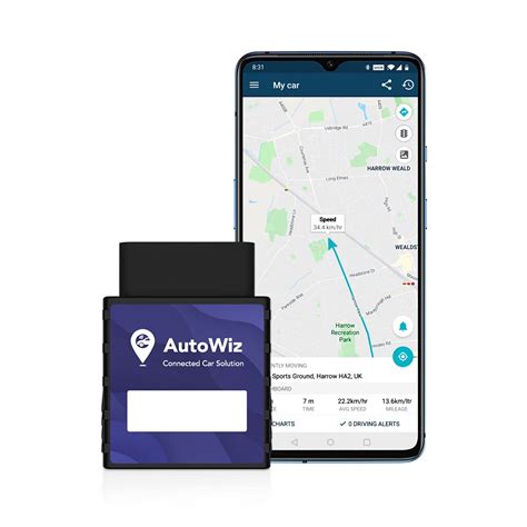 AutoWiz OBD GPS Pro Car Tracker - Live Vehicle Tracking, Car Health ...