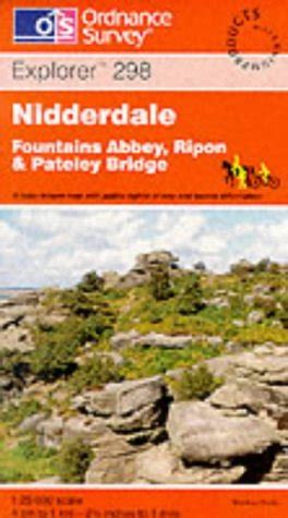 Buy Nidderdale Fountains Abbey: Sheet 298 (Explorer Maps) Book Online ...