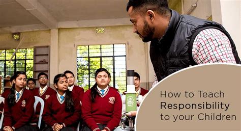 How to Teach Responsibility to Your Children.