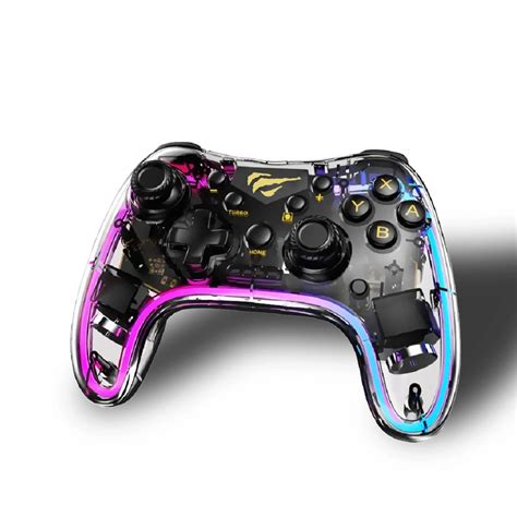 Gamepad HAVIT G180BT TRANSPARENT RGB | Best Offer
