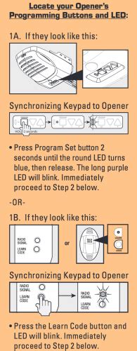 Reprogramming Genie Keypad 的图像结果