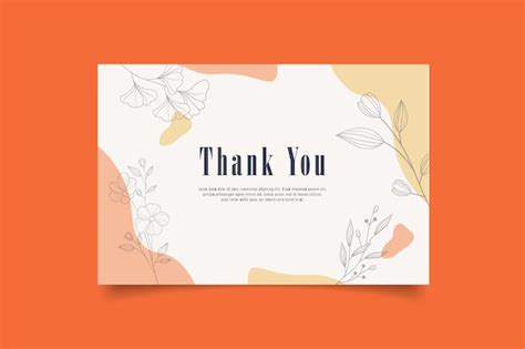 Thanks Card Design 的图像结果