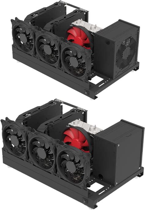 LINLIJIA Mining Rig Frame for GPU Aluminum Open Miner Rig India | Ubuy