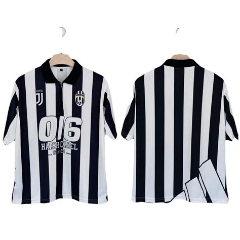 JuventusF.C.football inspired streetwear Five Sleeve- P1321 Ms Retro S ...