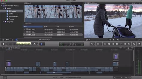 Image result for Final Cut Pro X Interface