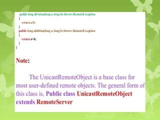 Image result for Remote Method Invocation in Operating System