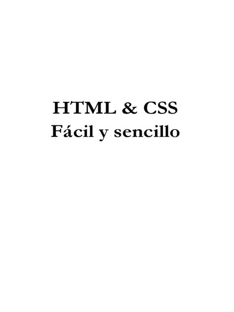 Ejemplo Simple HTML Y CSS 的图像结果
