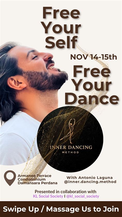 The Inner Dancing Method with Antonio Laguna | @ KLSS, Armanee Terrace ...