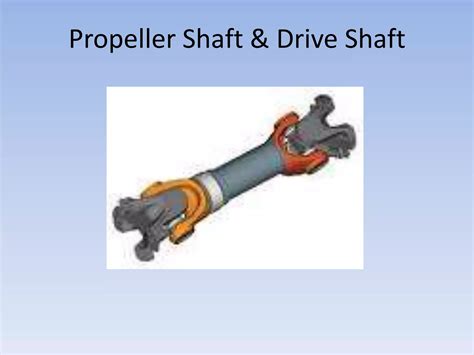 Propeller Shaft & Drive Shaft.pptx