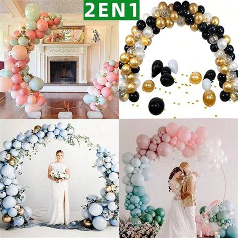 Balloon Base Arches 2 In 1 Round Party Decorations ; Balloon Arch ...