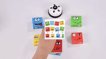 WonderFaces™ Expression Blocks – Interactive Face-Changing Puzzle for ...