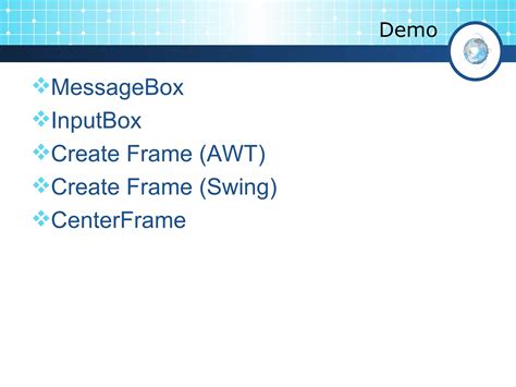 Java GUI Programming 的图像结果