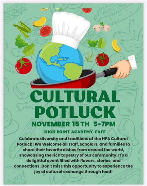 Cultural Potluck , High Point Academy, Aurora, November 15 2023 ...