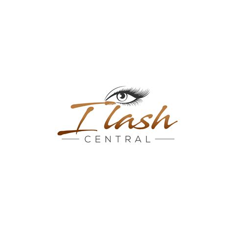Text based Logo Designs for I Lash central - Hih7 Webtech Private Limited