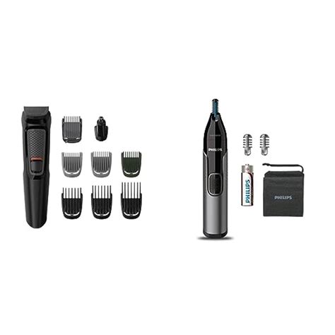 PHILIPS Multi Grooming Kit Mg3710/65, 9-In-1 (New Model), Face, Head ...