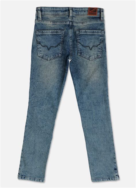 Cashed Mid Waist Slim Fit Denim | Pepe Jeans India