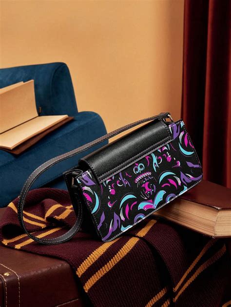 HARRY POTTER X SHEIN Bolsa de Ombro Geométrica do Hogwarts, , para ...