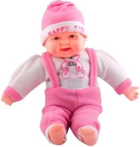 Becha Kya Small Happy Baby Doll with Touch Sensor and Musical Sound for ...