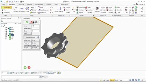 Image result for Creo Modeling Tutorial