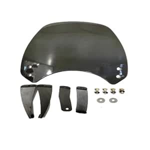 GadiParts Bike Plastic Windscreen Visor Front Windshield Wind ...