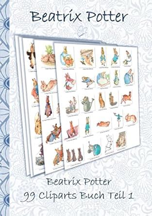 Buy Beatrix Potter 99 Cliparts Buch Teil 1 ( Peter Hase ): Sticker ...
