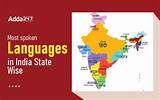 Most spoken Languages in India State Wise