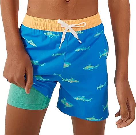 Chubbies Boys' Magic Print Lined Swim Trunks International Shipping