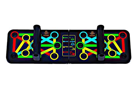 Buy FITFURY 15-in-1 PushUp Board System: Home Gym Workout (Chest ...