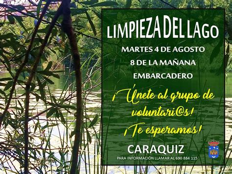 Participación ciudadana: limpieza del Lago