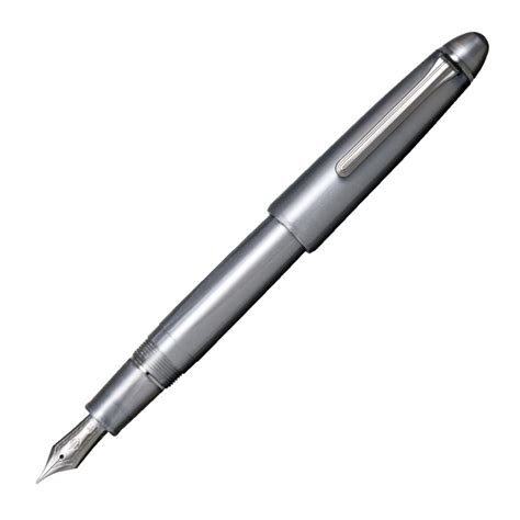 Sailor 1911L Ringless Metallic Simply Gray RT Fountain Pen | Sailor ...