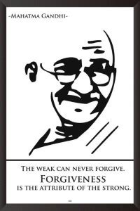 AD Mahatma Gandhi Wall Poster For Room Paper Print - Quotes ...