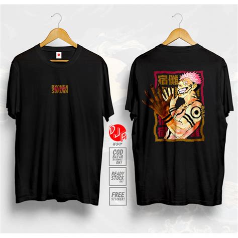 Jual Kaos SUKUNA RYOMEN JUJUTSU KAISEN ITADORI YUUJI ANIME MANGA DJA ...