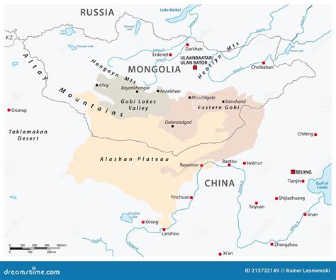 Gobi Desert Location On World Map