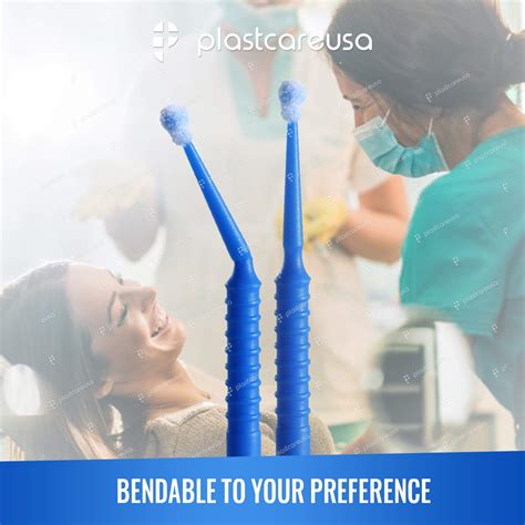 Buy 400 Orange Regular Tip Disposable Microbrush Dental Picks for ...