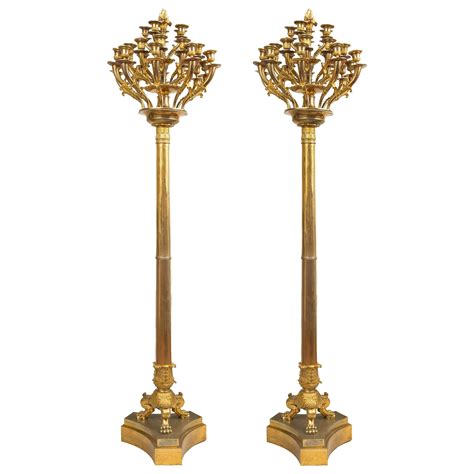 Bronze French Empire Style Floor Lamp at 1stDibs