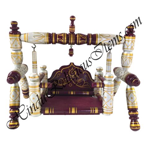 Sankheda Style Wooden Palna (Cradle)
