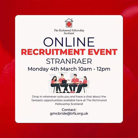 Online Recruitment Event - Stranraer, March 4 2024 | Online Event ...