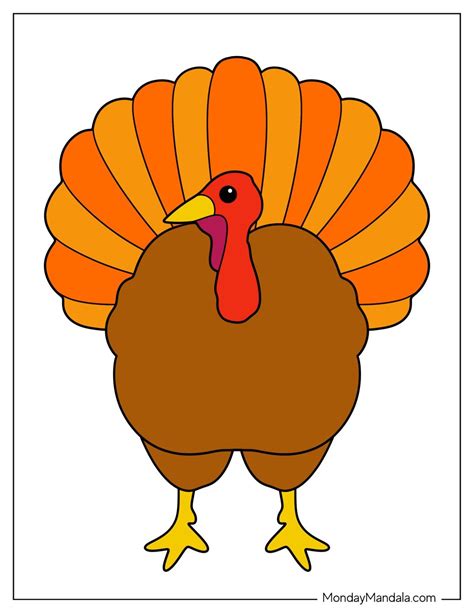 Printable Picture Of A Turkey - prntbl.concejomunicipaldechinu.gov.co