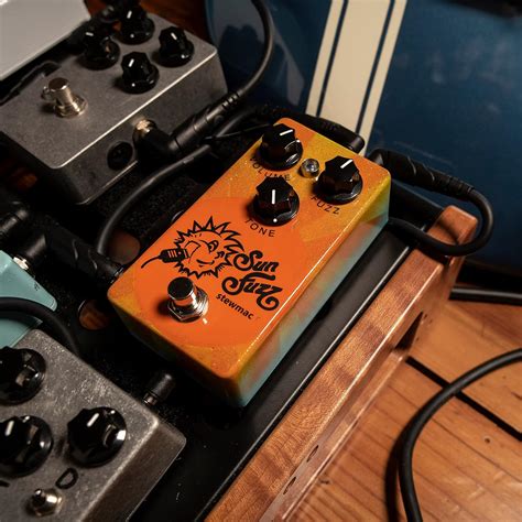 Buy StewMac Sun Fuzz DIY Electric Guitar Pedal Kit, With Bare Enclosure ...