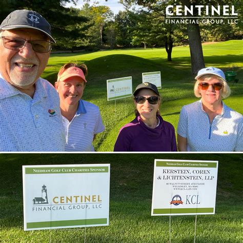 Centinel Financial Group, LLC was proud to sponsor the Needham Golf ...
