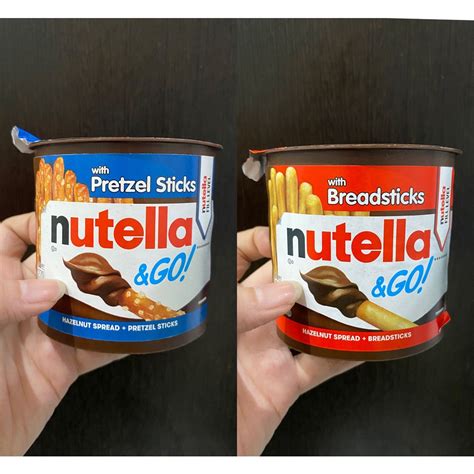 Jual Nutella & Go With breadstick / With pretzel stick | Shopee Indonesia