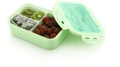 Flipkart.com | Flyvill Leak Proof 3 Compartment Lunch Box Freezer Safe ...